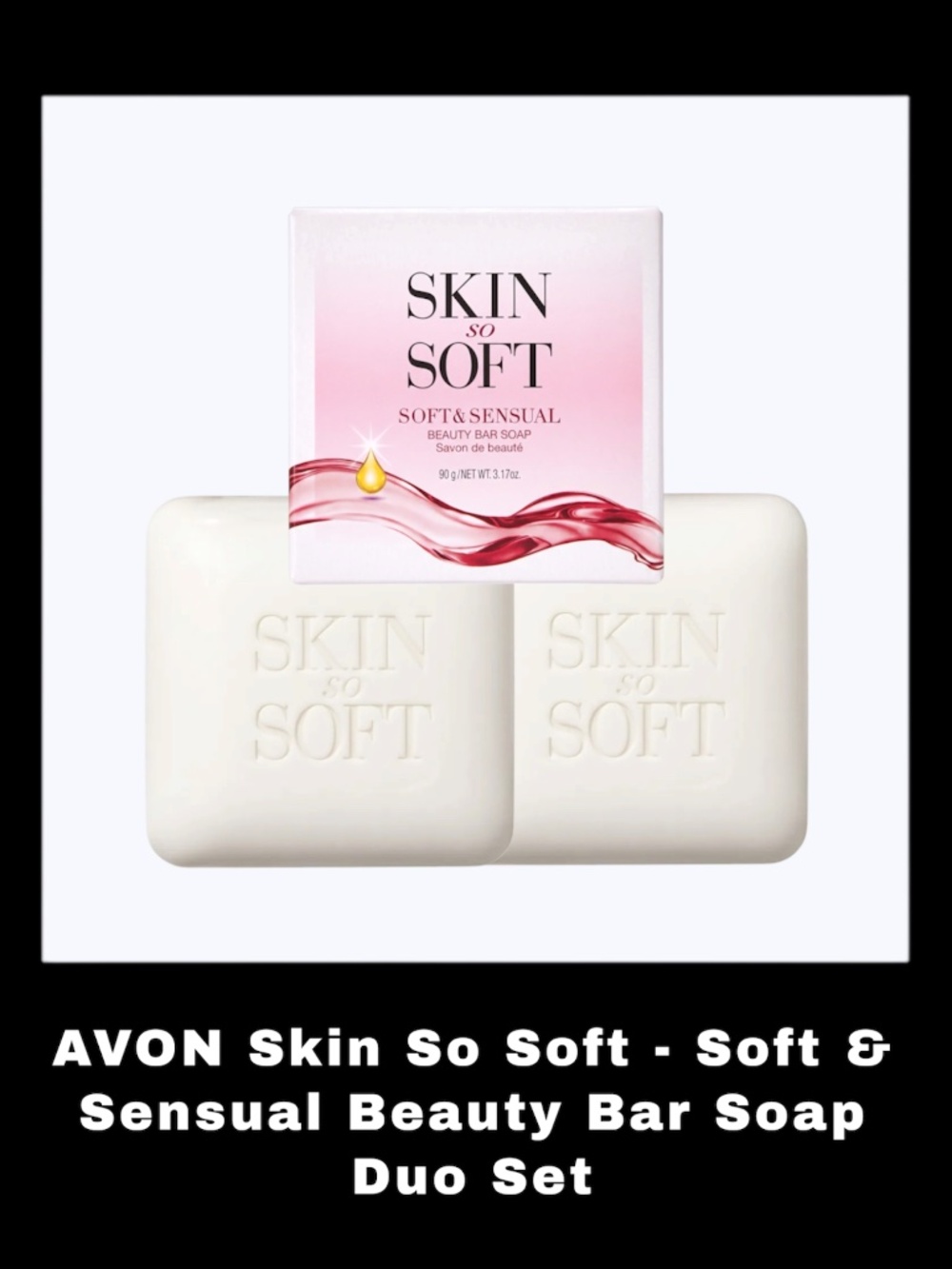 AVON Skin So Soft - Soft & Sensual Beauty Bar Soap Duo Set